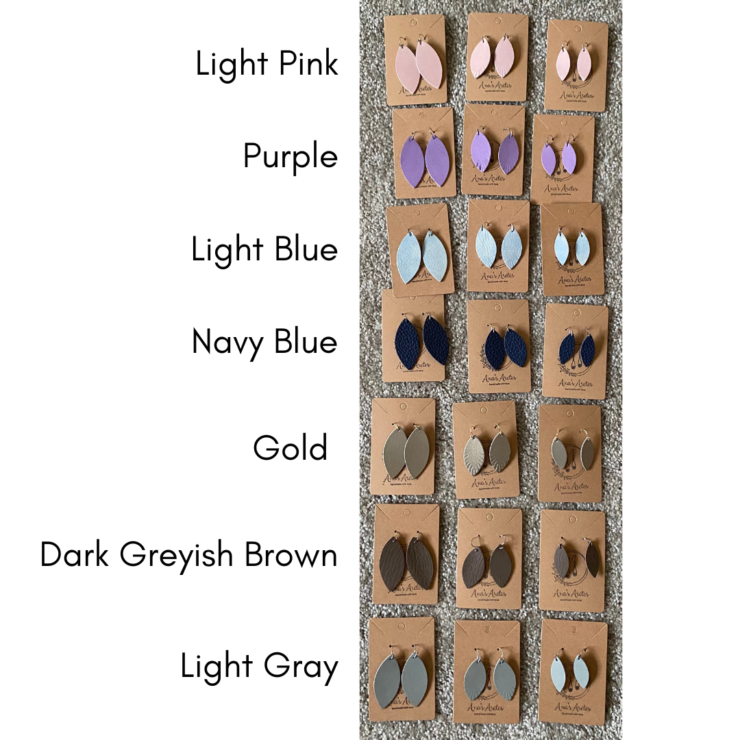 Ashly Earrings (Click on this picture to see the sizes and color options)
