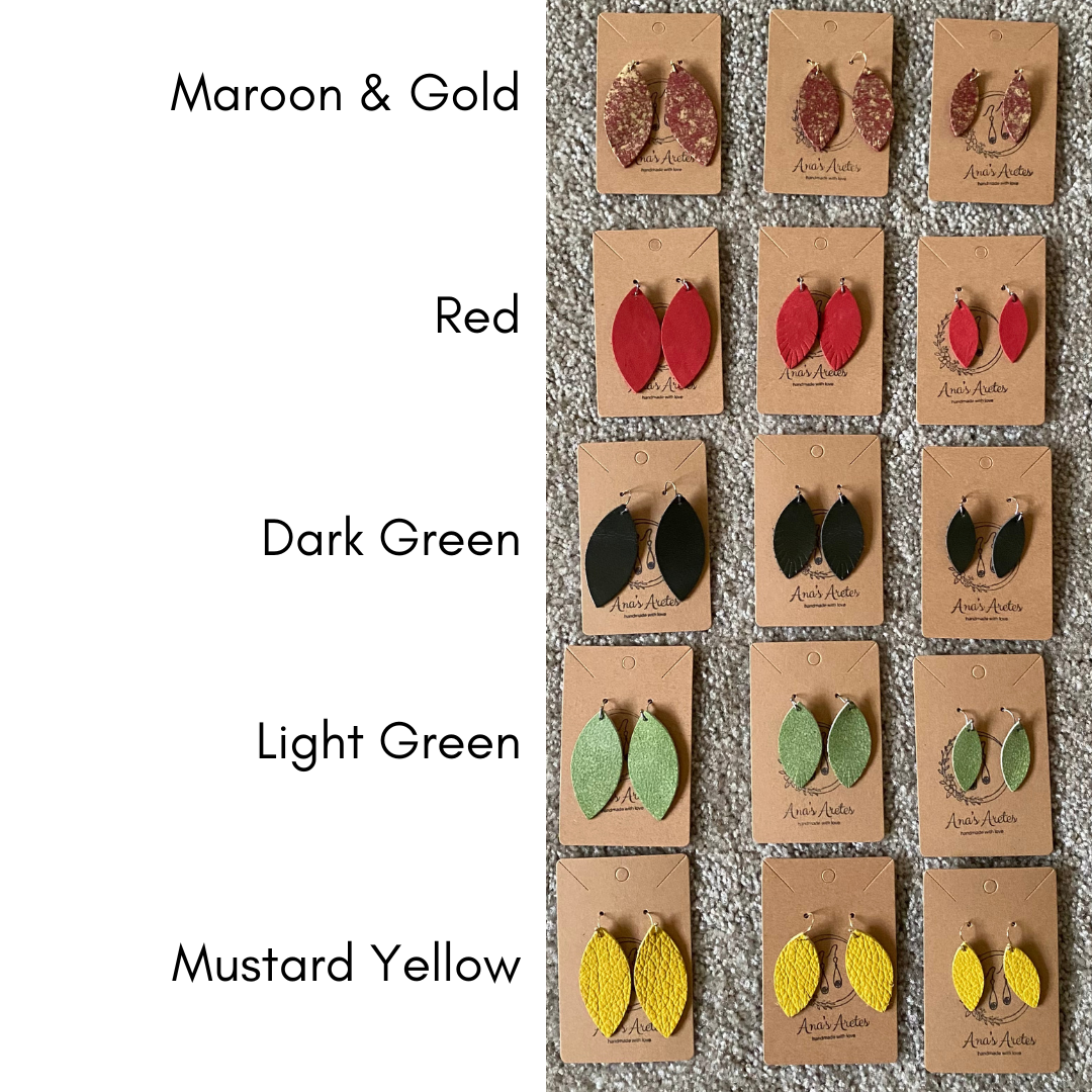 Ashly Earrings (Click on this picture to see the sizes and color options)