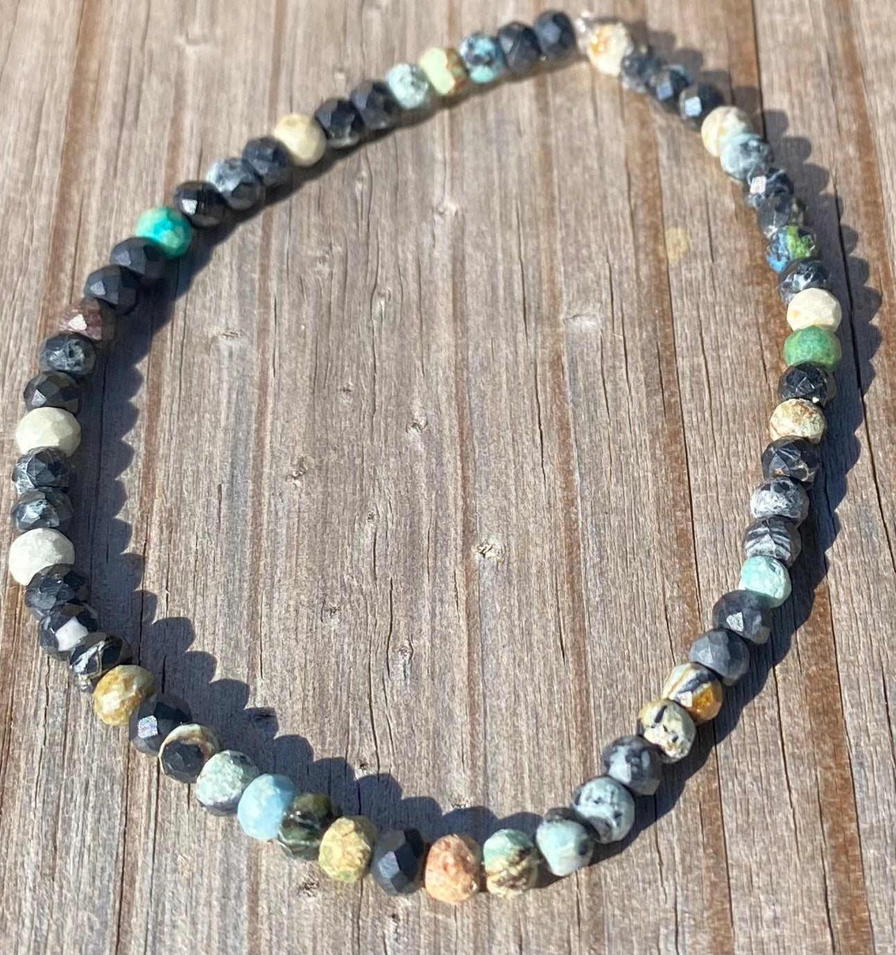 African Turquoise Esther Bracelet