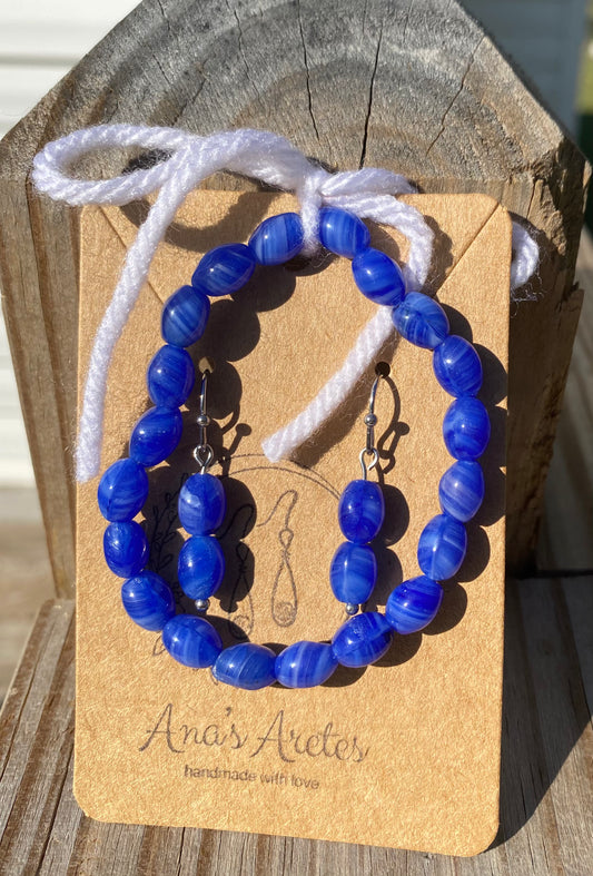 Elizabeth Bracelet and Earring Set