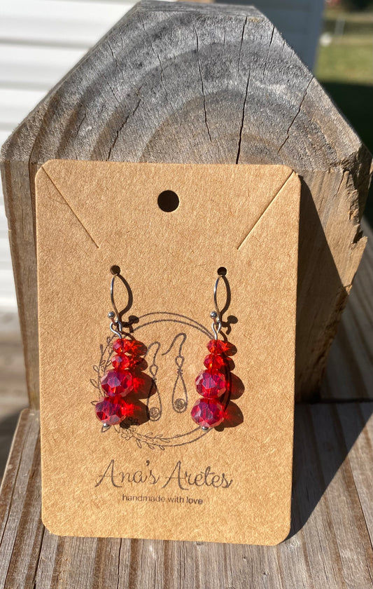 Red Jess Dangles