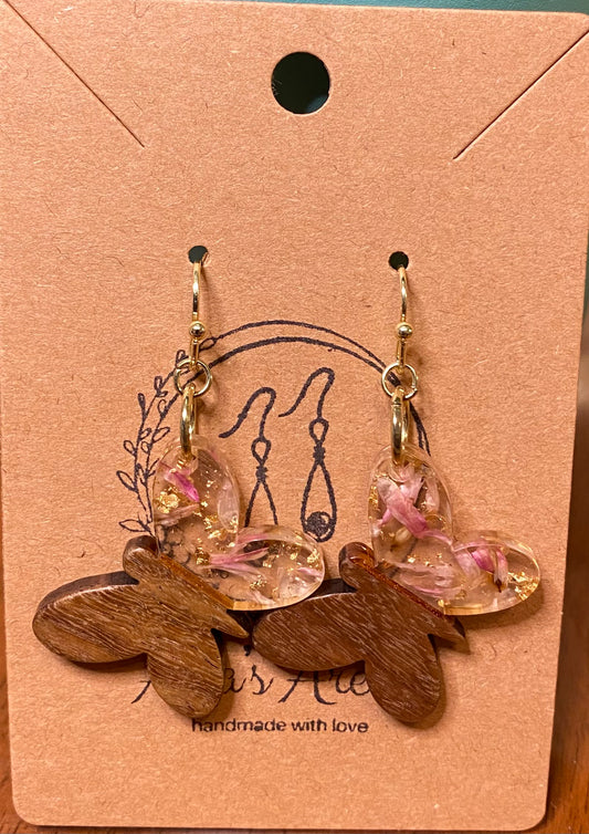 Linda Butterfly Dangles