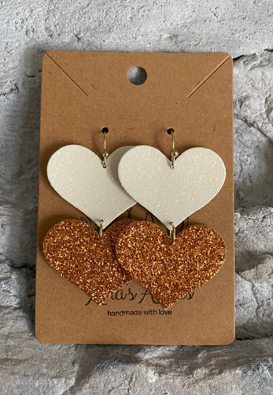 Rocky Top Heart Susan Earrings